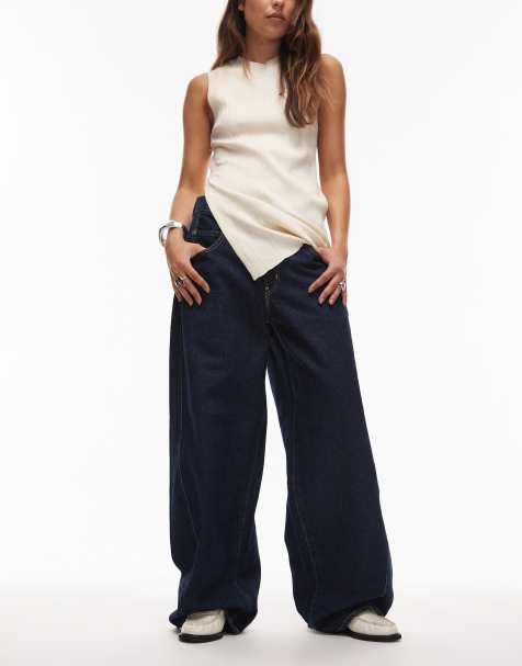 Levi's super baggy barrel jeans in indigo  - view 1