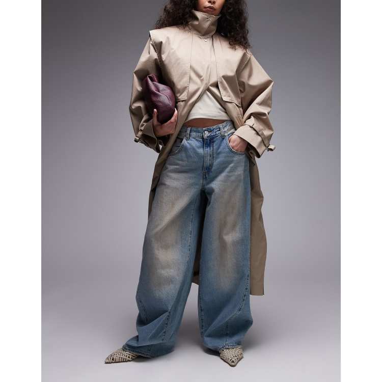 【Levi’s】SUPER BAGGY BARREL デニム Levi's super baggy barrel jeans in yellow tint light blue | ASOS