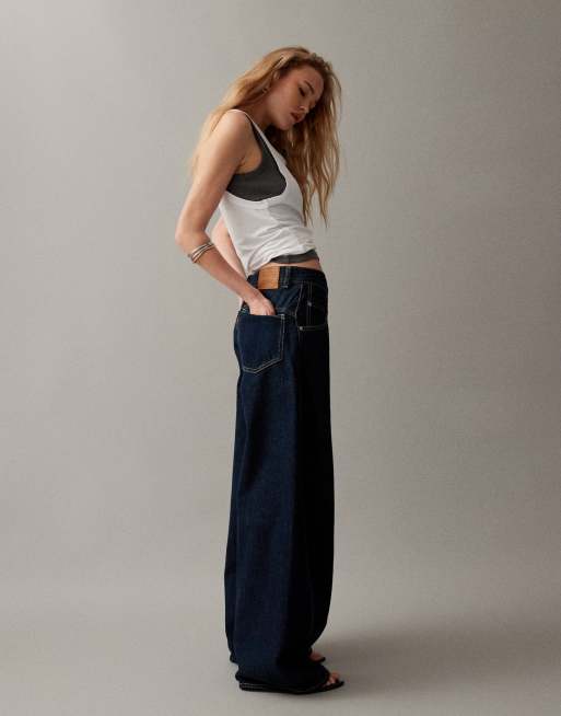 Levi's - Super baggy jeans met wijde ronde pijpen in indigo , 2 van 7