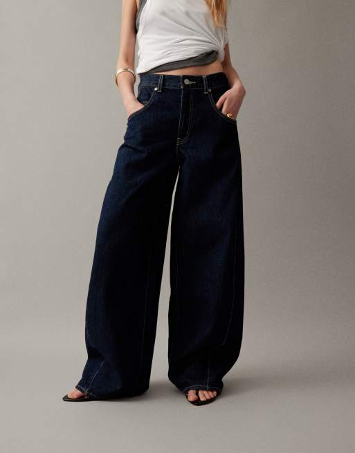 Levi's - Super baggy jeans met wijde ronde pijpen in indigo , 4 van 7
