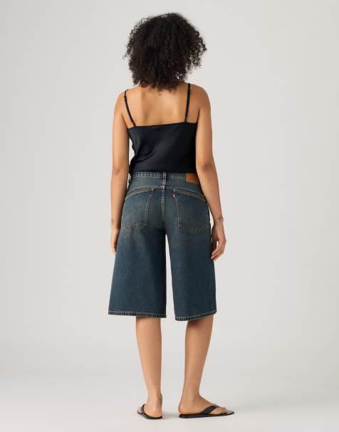 Levi's Super baggy jort in dark blue - view 1