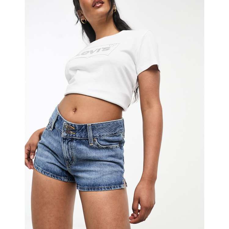 Low rise shop levi shorts