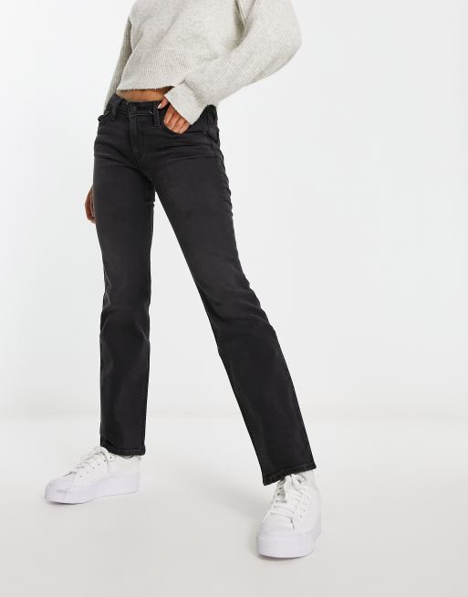 Levi's - Superlage bootcut jeans in zwart 