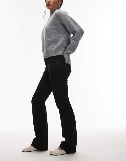 Levi's superlow bootcut denim jeans in black, 2 of 5