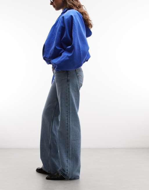 Levi's superlow loose jeans in light wash, 2 of 5