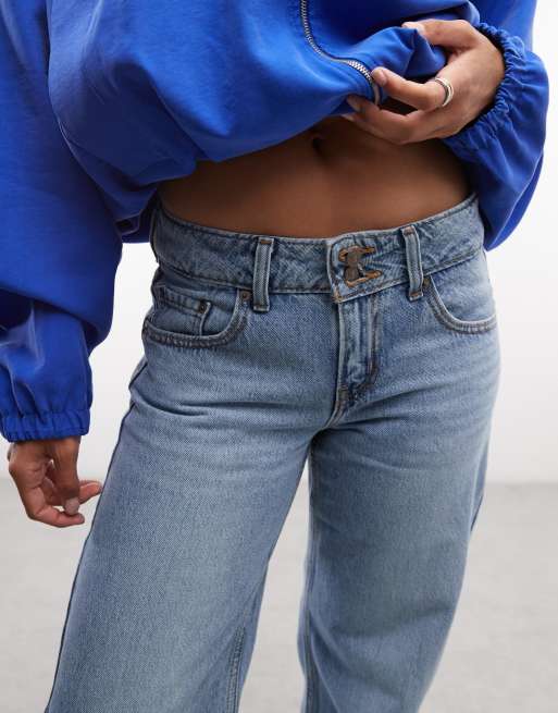 Levi's superlow loose jeans in light wash, 4 of 5