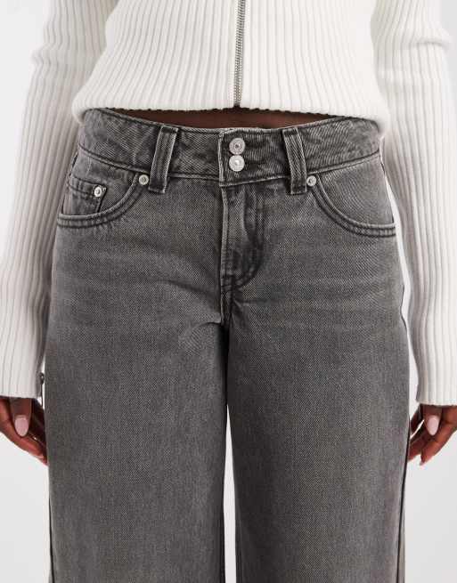 Levi's superlow loose jeans in washed grey, 5 of 5