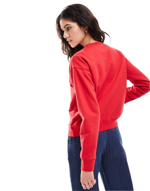 Sweat levis rouge femme hot sale