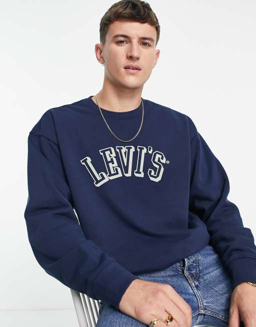 Sweat levis best sale bleu marine