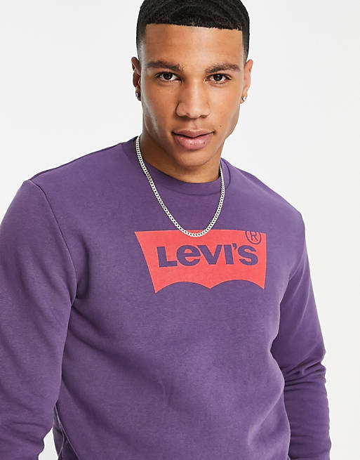 Levi's sweat in purple | ASOS