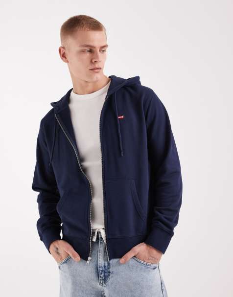 Levi's - Sweat-shirt avec logo emblématique - Bleu moyen - view 1