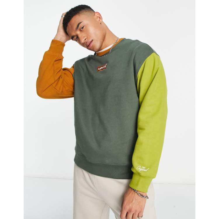 Levis color 2024 block hoodie