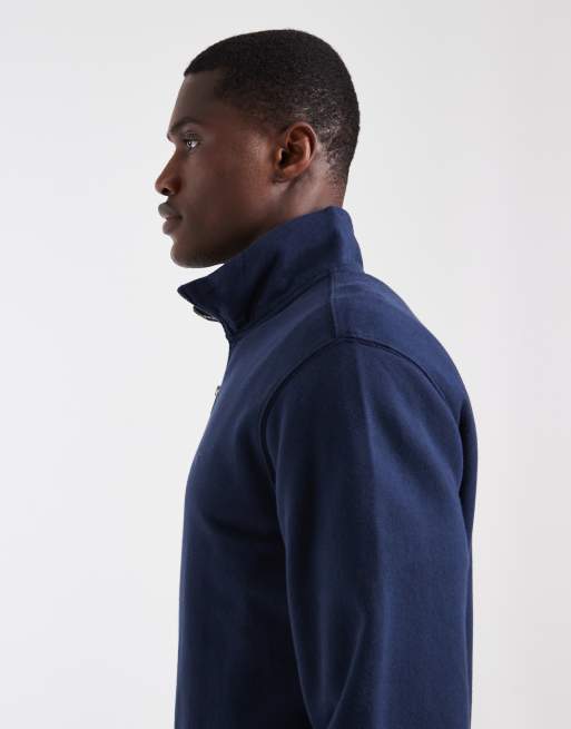 Levi's – Sweatshirt in Marineblau mit kurzem Reißverschluss , 5 von 5