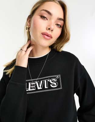 Levis 2024 sweatshirt black