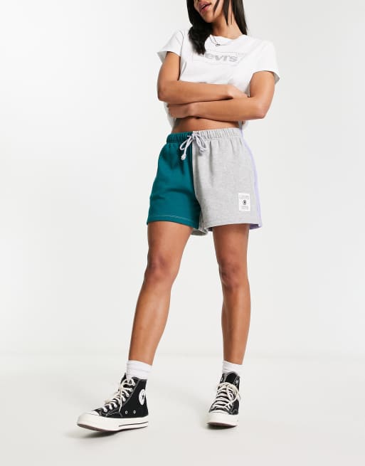Levi's - Sweatshort met kleurvlakken in multi