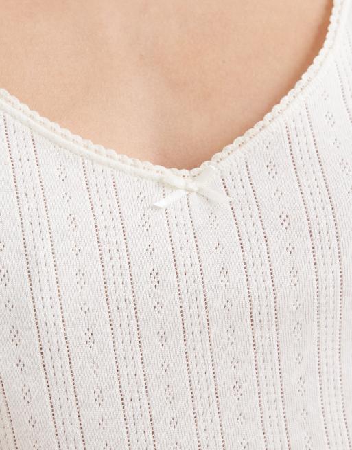 Levi's - Sweetie - T-shirt bianca con fiocco, 3 di 4