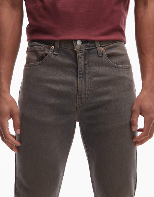 Levi's – Szare dopasowane jeansy 515 , 5 z 5