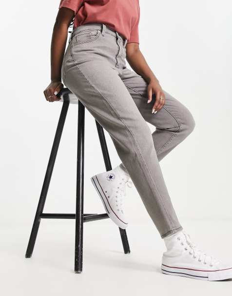 Levi's – Szare mom jeans z podwyższonym stanem - view 1
