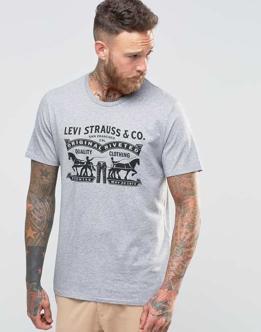 Levis | Levi's T-Shirt 2 Horse Logo