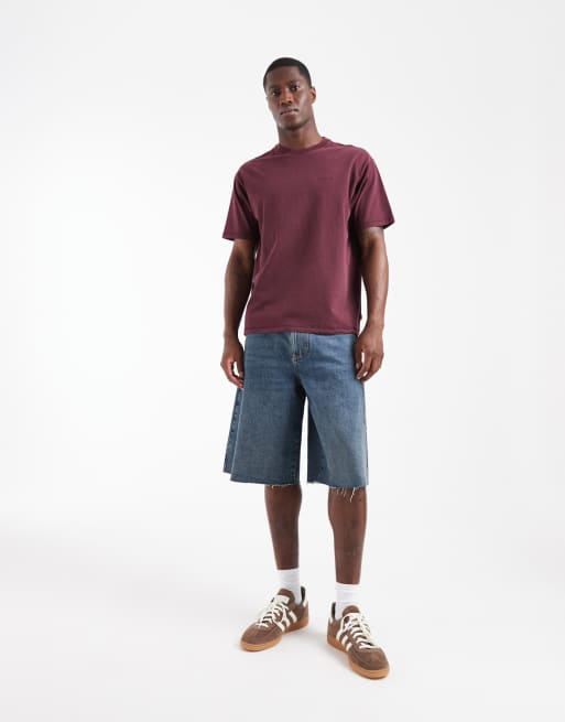 Levi's - T-shirt à étiquette rouge et petit logo - Bordeaux, 2 de 5