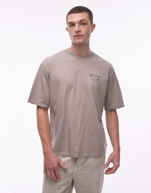 Levi's - T-shirt à imprimé champignon - Taupe, 2 de 5