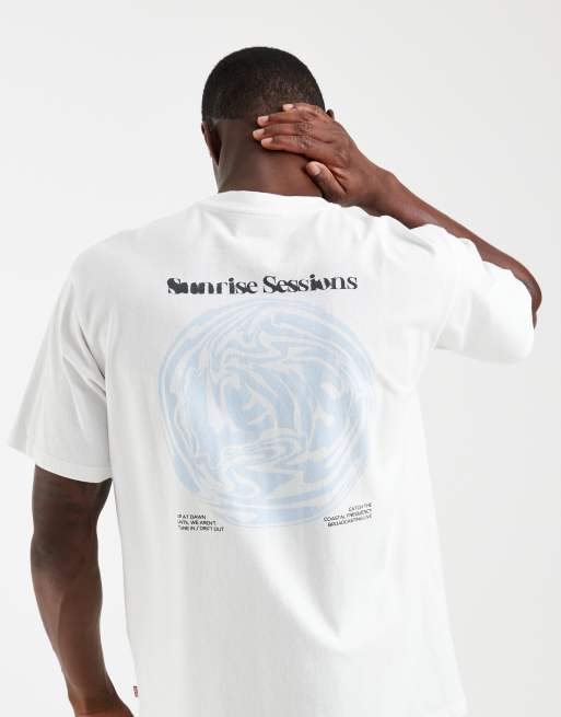 Levi's - T-shirt à imprimé graphique vintage - Blanc, 4 de 5