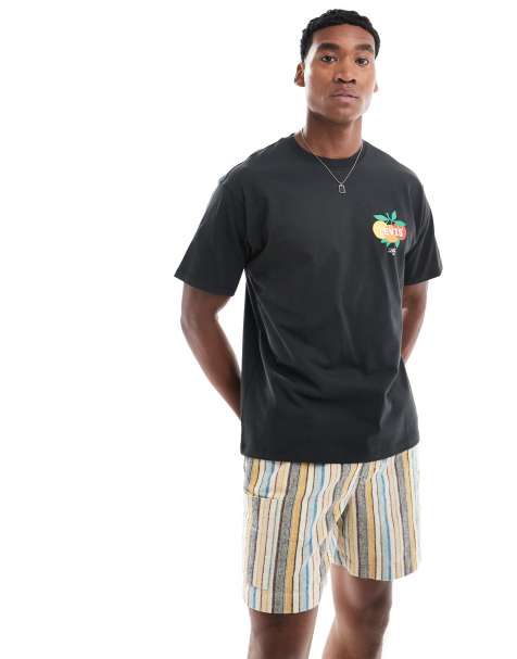 Levi's - T-shirt à logo fruits - Noir - view 1