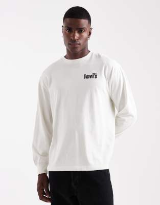 T-shirt  manches longues coupe authentique avec motif Off Beets au dos - Beige - Levi's - Modalova