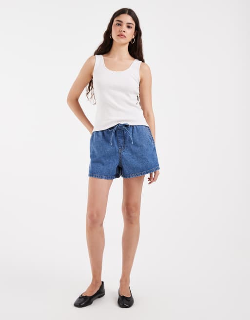 Levi's T-shirt a righe Sweetie con fiocco lilla chiaro, 4 di 4