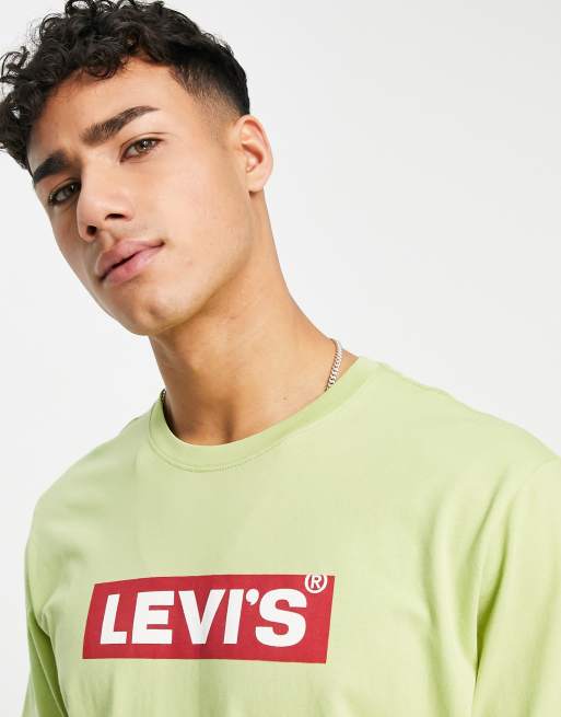 T shirt 2024 levis jaune homme