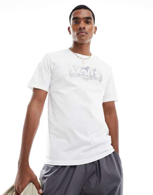 Levi's - T-shirt avec logo à imprimé western