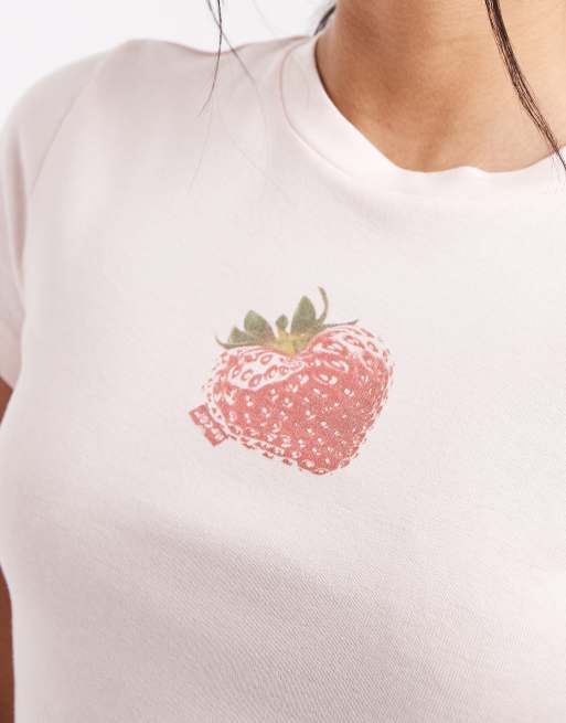 Levi's t-shirt bébé à imprimé graphique blanc, 4 de 4