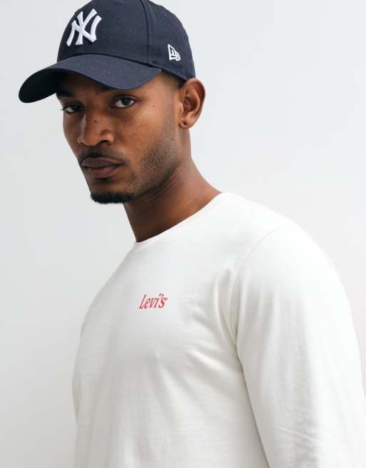 Levi's t-shirt blanc à imprimé au dos coupe relaxed, 4 de 5