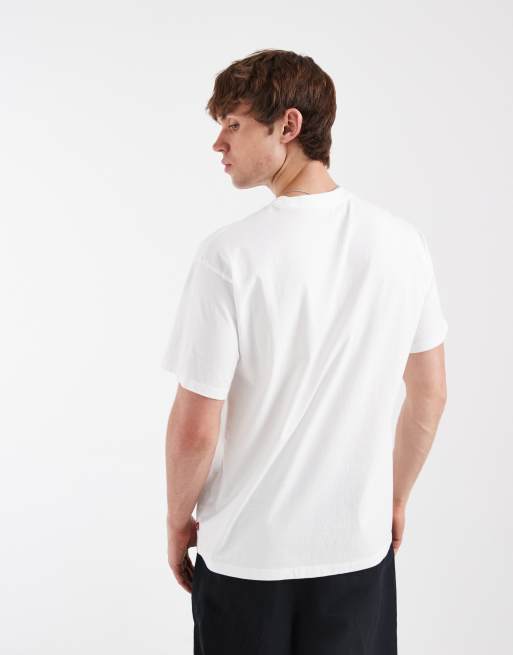 Levi's T-shirt con logo sul petto bianca, 3 di 5