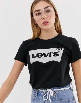 maglia levis con brillantini