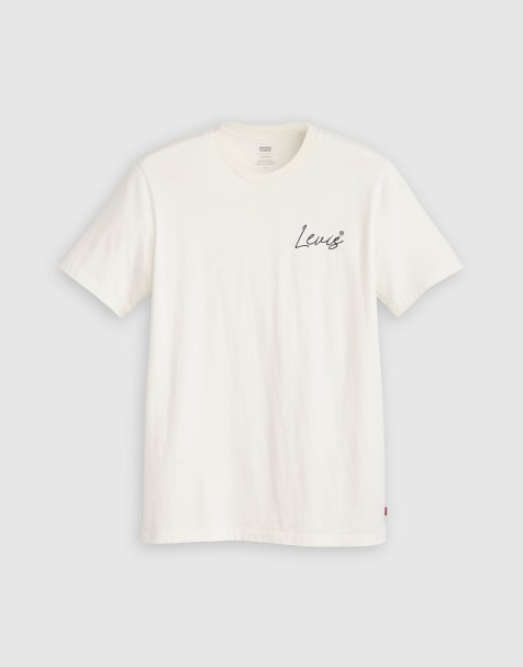 Levi's - T-shirt décontracté avec imprimé dés au dos - Beige - view 1
