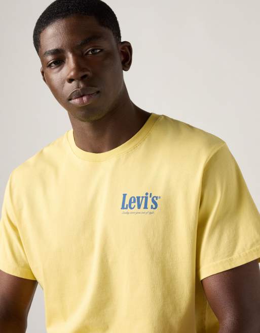 Levi's - T-shirt décontracté en coton - Jaune, 2 de 4
