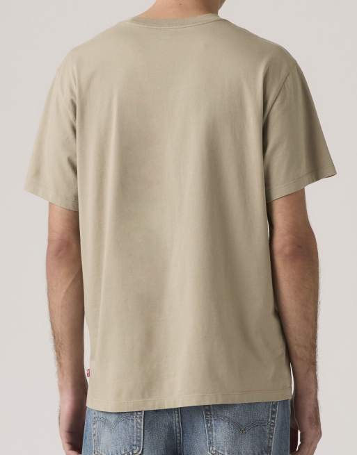 Levi's T-shirt essenziale color ruggine, 2 di 4