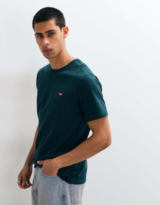 Levi's t-shirt graphique décontracté kaki, 4 de 5