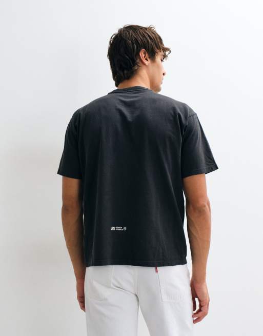Levi's t-shirt graphique vintage noir, 4 de 5