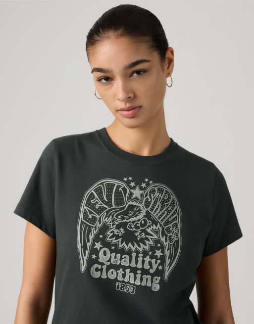 Levi's t-shirt imprimé graphique préféré en charbon, 2 de 4