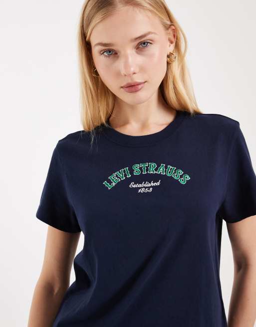 Levi's t-shirt imprimé graphique préféré en marine, 3 de 4