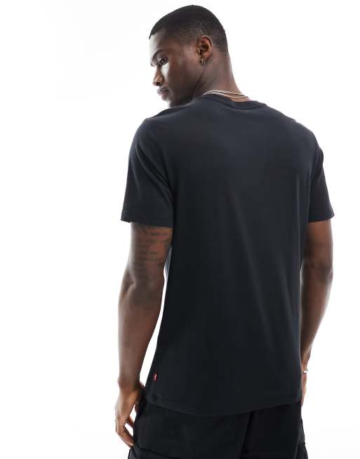 Black levi's cheap batwing t shirt