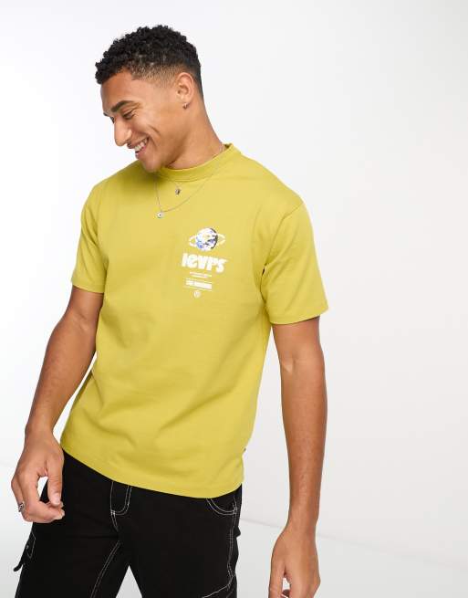 Levis t shop shirt yellow