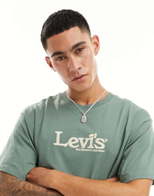 Asos t shirt levis online