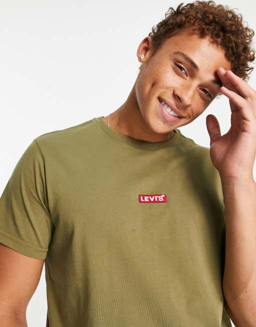 levi's khaki t shirt