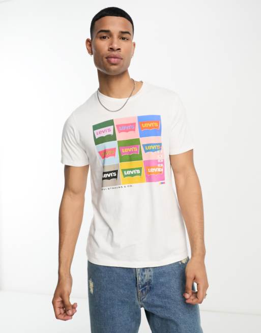 Asos t shirt levis online