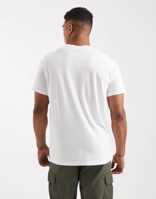 Levi's – T-Shirt in Weiß mit mittigem, kleinem Boxtab-Logo, 3 von 5