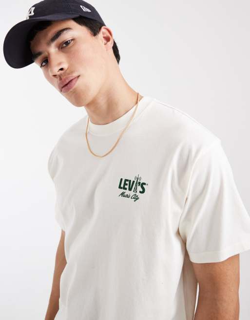 Levi's – T-Shirt in Weiß mit Vintage-Grafikprint, 5 von 5