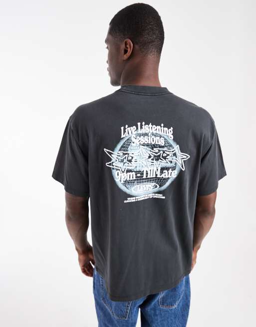 Levi's T-shirt med grafisk print på ryggen i sort, 5 af 5